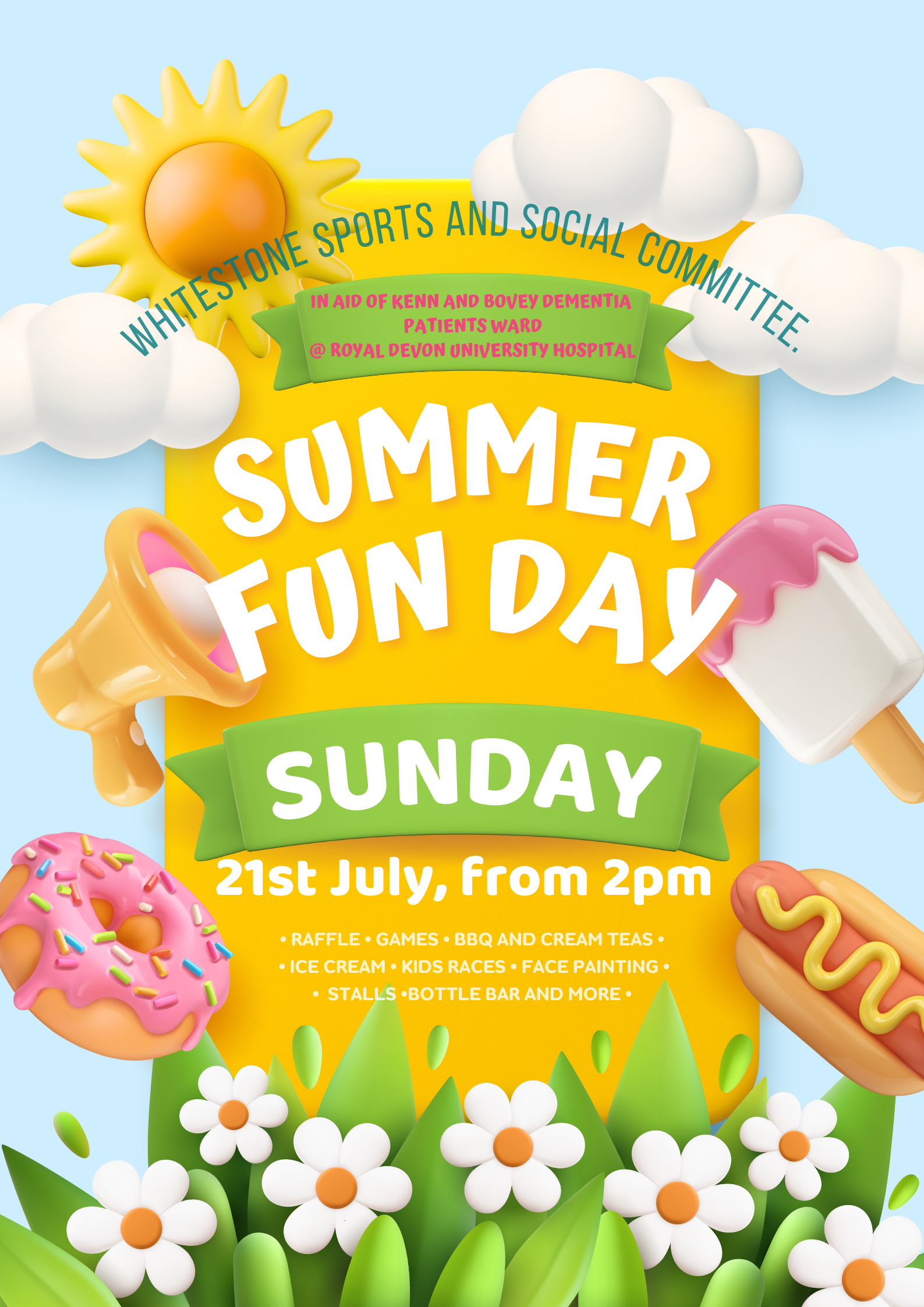 Poster for Summer Fun Day 2024